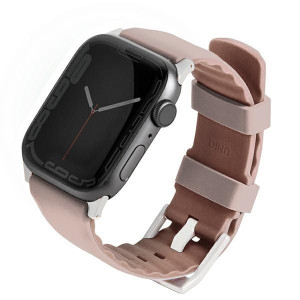 Pasek UNIQ Linus Apple Watch 4/5/6/7/8/SE 40/41mm Airosoft Silicone różowy/