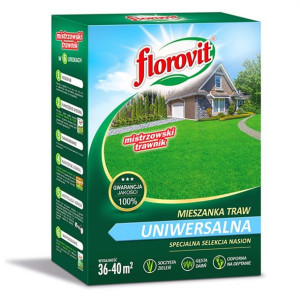 FLOROVIT Mistrzowski Trawnik mieszanka traw gęsty trawnik 40 m2