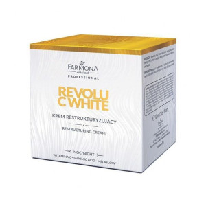 Farmona Revolu C White Krem Restrukturyzujący Na Noc 50 Ml
