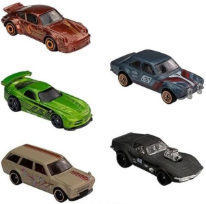 Samochody Hot Wheels  NIGHTBURNERZ 5 SZT GTN47