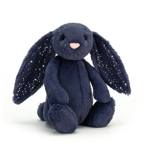 Bashful królik granatowy gwiazdki 31cm