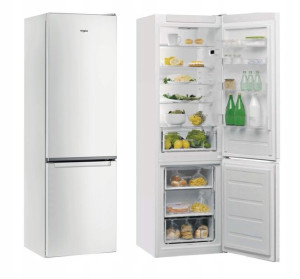 Lodówka Whirlpool W5 911 EW1 372L LessFrost Biała