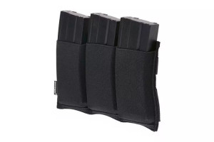 Potrójna ładownica typu Speed na magazynki typu M4/M16 - czarna