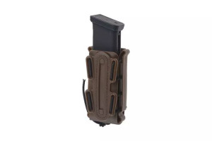 Ładownica softshell na magazynki pistoletowe - dark earth