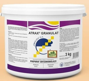 Atrax Granulat 3kg Skuteczny Granulat Gryzoniobójczy