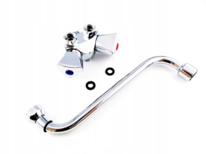 WIJAS Bateria podgrzewacza wylewka 210 mm - chrom