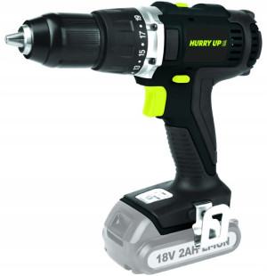 Wiertarko Wkrętarka Z Udarem Hurry Up 13mm Aku 18v