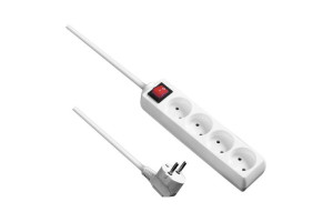Przedłużacz elektryczny z wyłącznikiem 5G Z/U  3m
