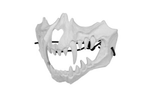 Maska Exoskeleton - Biała