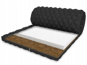 Materac Nawierzchniowy 120x200 kokos Topper 4cm
