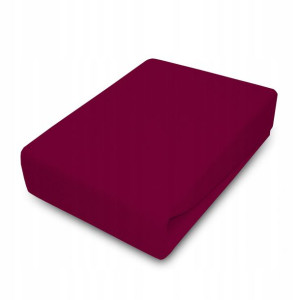 Prześcieradło JERSEY 100% bawełna z gumką 180x200