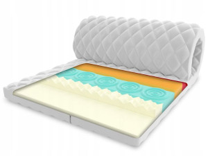 Materac nawierzchniowy 100x200 HR Topper 7cm