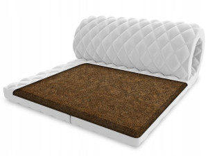 Materac nawierzchniowy 90x200 kokos Topper 3cm