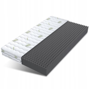 Materac piankowy 200x90 masujący EASY Aloevera