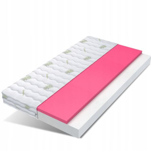 Materac 160x70 pianka visco KIDS Aloevera