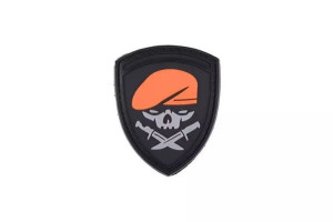 Naszywka 3D - Skull Knife