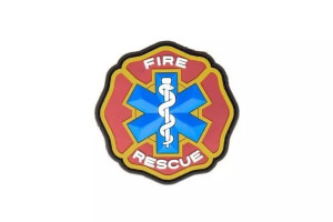 Naszywka Fire Rescue PVC - Full Color
