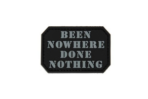 Naszywka PVC - Been Nowhere