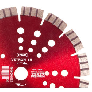 Tarcza Diamentowa 'adiam Veyron' Segmentowa 350mm