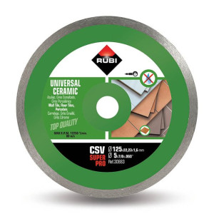 Tarcza Diamentowa 'rubi' Csv Pro 125 X 22,2 X 1,7mm