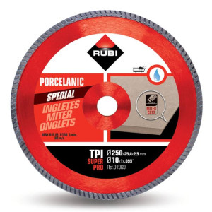 Tarcza Diamentowa 'rubi' Tpi Superpro 250 X 25,4 X 2,5mm
