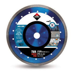 Tarcza Diamentowa 'rubi' Tva Superpro 125 X 22,2 X 1,4mm