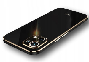 Etui XINLI Gold do Realme C35 - Czarny