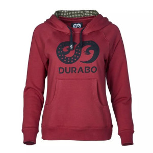Bluza damska SUPER HOODIE -Beetroot Red S
