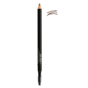 Gosh, Eyebrow Pencil kredka do brwi ze szczoteczką 01 Brown 1.2g
