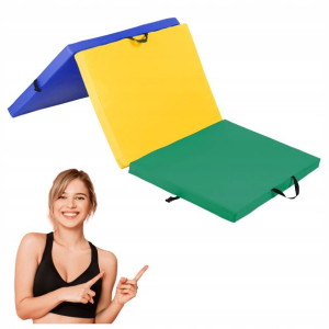 Materac gimnastyczny składany sportowy 195x80x6cm