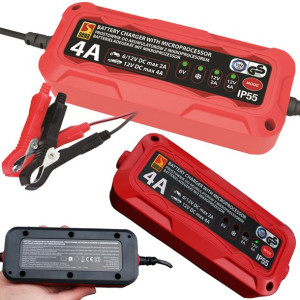 Ładowarka prostownik do akumulatora Sena 6V 12V LED 4A