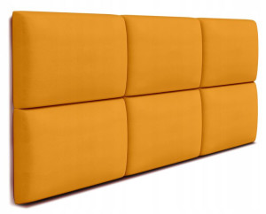 Panele ścienne tapicerowane zagłówek 70x30 cm