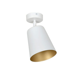 Spot Emibig 1Xe27 60W Prism 1 White / Gold 407/1