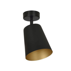 Spot Emibig 1Xe27 60W Prism 1 Black / Gold 406/1