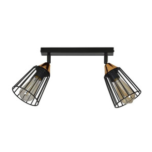 Lampa Sufitowa  Emibig 2Xe27 60W Vesta 2B Black 392/2B