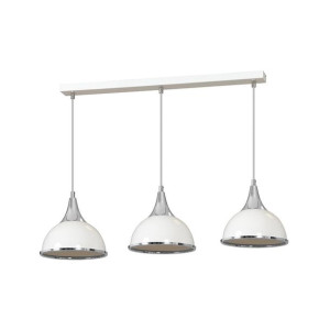 Lampa Wisząca Emibig 3Xe27 60W Polo 3 White 232/3