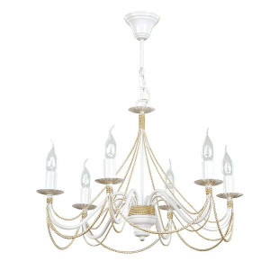 Lampa Wisząca Emibig 5Xe14 40W Tori 6 White 171/6