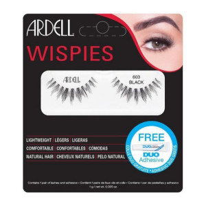 Ardell, Wispies, sztuczne rzęsy 603 Black, 1 para