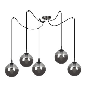 Lampa Wisząca  Emibig 5Xe14 40W Gigi 5 Black Grafit  937/5
