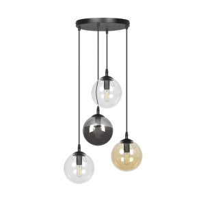 Lampa Wisząca  Emibig 4Xe14 40W Cosmo 4 Bl/Mix Premium 714/4Prem