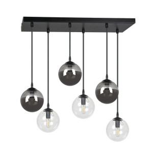 Lampa Wisząca  Emibig 6Xe14 40W Cosmo 6 Bl/Mixb 714/6M2