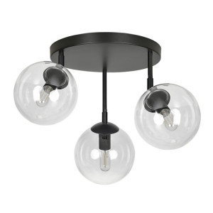Lampa Sufitowa  Emibig 3Xe14 40W Tofi 3A Bl/Transparent Premium 776/3Aprem
