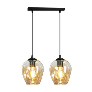 Lampa Wisząca  Emibig 2Xe27 40W Istar 2 Bl/Miodowy  677/2