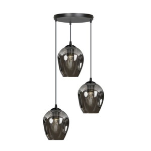Lampa Wisząca  Emibig 3Xe27 40W Istar 3 Premium Bl/Grafit 680/3Prem