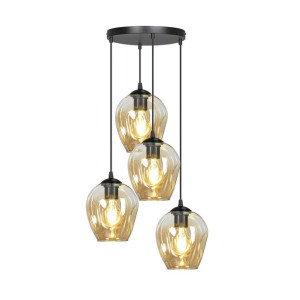 Lampa Wisząca  Emibig 4Xe27 40W Istar 4 Premium Bl/Miodowy  681/4Prem