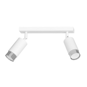 Lampa Sufitowa  Emibig 2Xgu10 30W Hiro 2 Wh/Chrome  962/2