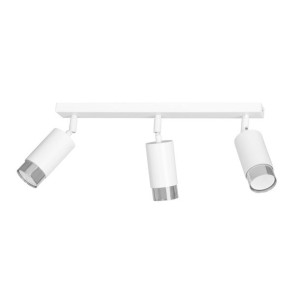 Lampa Sufitowa  Emibig 3Xgu10 30W Hiro 3 Wh/Chrome  962/3