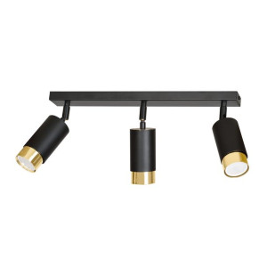 Lampa Sufitowa  Emibig 3Xgu10 30W Hiro 3 Bl/Gold  965/3