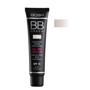 Gosh All In One, krem BB 01 Sand, SPF 15, 30 ml
