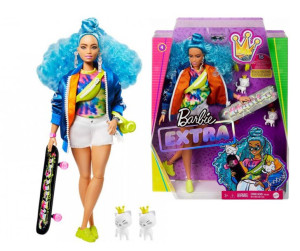 Lalka BARBIE EXTRA Moda Lalka Zwierzątka Kotki + akcesoria